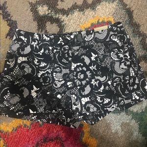 Express floral shorts